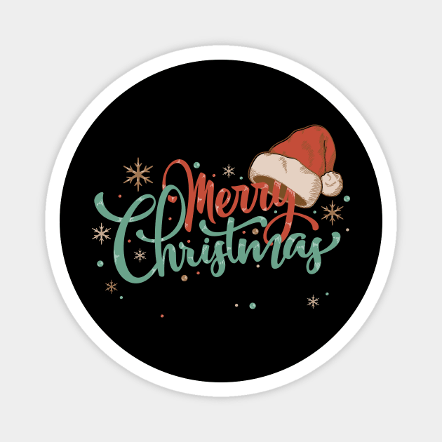 Merry Christmas Magnet by Dizzyland